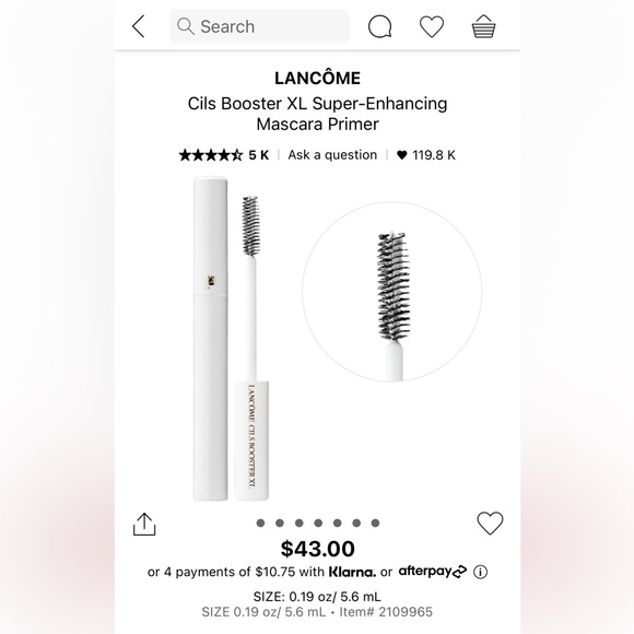 5 All brand new Lancôme mascara base - Picture 2 of 2